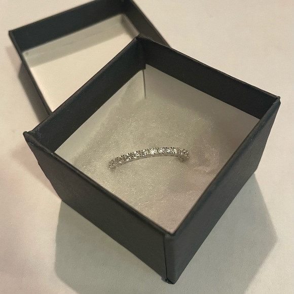 Chic Silver Textured Women\'s Ring